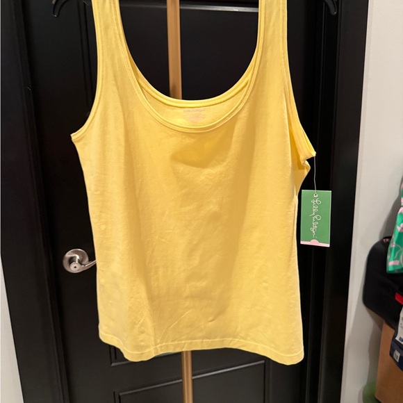 Lilly Pulitzer Yellow Tank Top - Picture 9 of 9